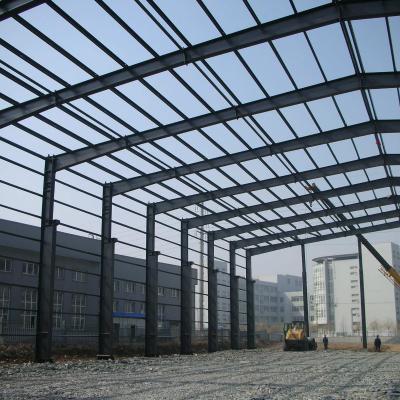 China Large Span Steel Structure Warehouse Prefab Design For Steel Roof en venta