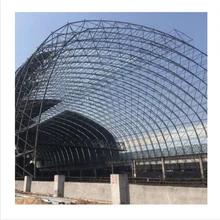 China Galvanized Steel Warehouse Roof Structure Frame With Customized Column Space For Customized Needs for sale