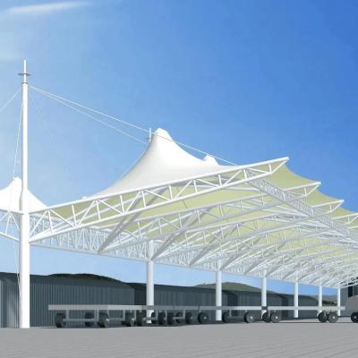 Chine Structure de toit d'entrepôt avec hauteur de crête réglable pour les applications industrielles à vendre
