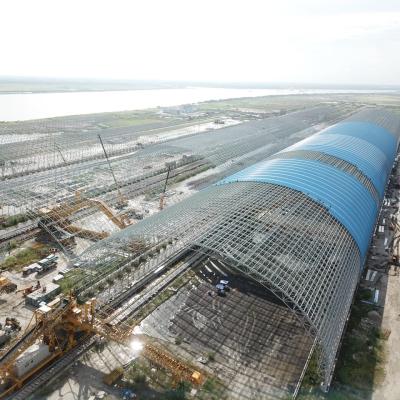 China angepasste Dachstruktur für Lagerhäuser mit Rahmen zu verkaufen
