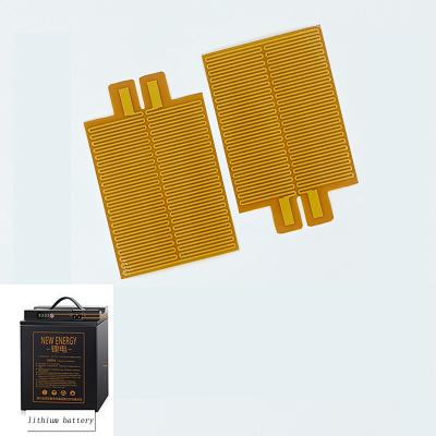 China Fast Heating Polyimide Heating Film 12v For Breathing Apparatus OEM for sale
