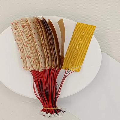 China Polyimide Copper Flexible Film Heater 1.5 - 220VAC For Industrial Heating Applications for sale
