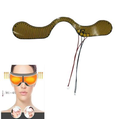China 1.5 - 500VAC Copper PI Heating Film polyimide heating element for eye massager for sale
