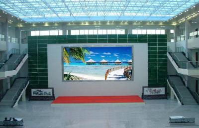 China ESCUPA la alta resolución llevada a todo color interior 320m m x 160m m de la exhibición del tablero de la pantalla LED P10 en venta