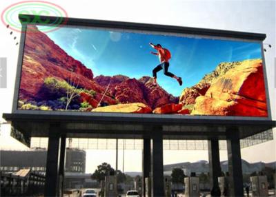 China Full color outdoor P10 LED billboard 2 scan driving mode with high brightness for sale
