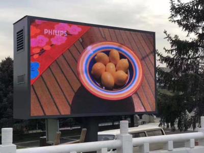 China High Brightness Full Color Led Video Wall P10 960X960MM Outdoor LED Display Screen Fixed Pole Installation for sale