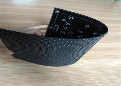 Cina L'esposizione flessibile trasparente molle della tenda del LED, tenda ha condotto lo schermo MBI IC in vendita