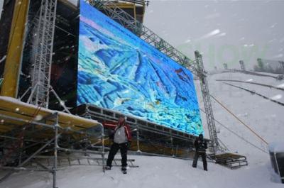 China Outdoor Hire LED Display Big P10 Led Screen  IP65 cabinet size 960mm x 960mm for sale