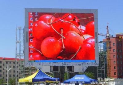 China Esquema circular a todo color al aire libre de la muestra de la pantalla LED de la temperatura de la fecha del tiempo de reloj de P6 P8 P10 en venta