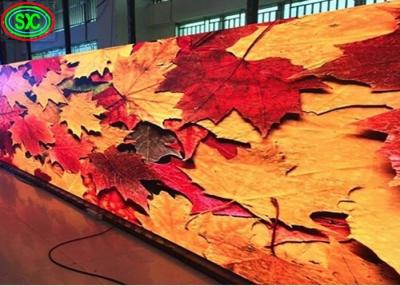 China A alta resolução fina da cortina da exposição de diodo emissor de luz da Tri cor de P6mm com 32 x 32, HD conduziu a tela à venda