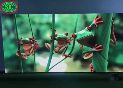 China Prenda impermeable interior ultra fina de la pantalla de la pantalla LED, peso ligero de alta resolución de la pantalla llevada de SMD P6 en venta
