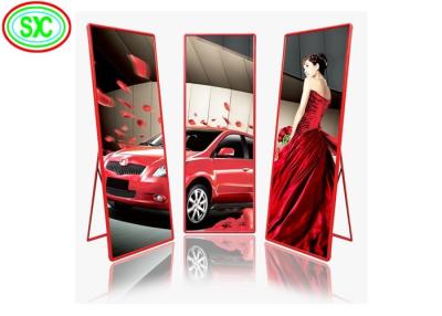 China 1500 Nits Led Poster Panel Display Ultra Thin Light Weight Advertising Screen Stands for sale