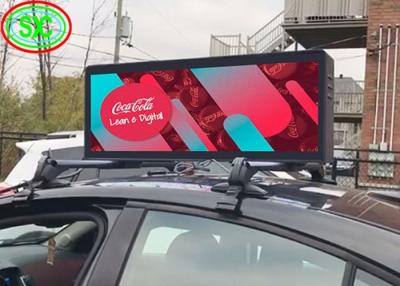 China P6 HD Full Color LED Car roof LED Sign Display Screen wifi 4g 3g remote control for sale