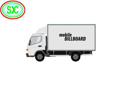 China Outdoor Mobile Truck LED Display , Rental Led Mobile Screen P4 5 Years Warranty for sale