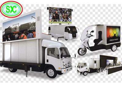China High Definition Mobile Truck LED Display Video , Advertising Truck Led Screen Billboard for sale