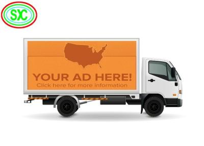 China Waterproof Mobile Truck Led Display , Hd Advertisement Led Mobile Billboard for sale