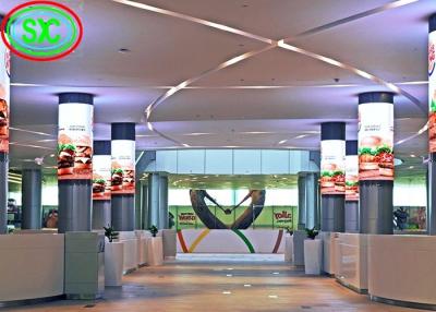 China Ángulo amplio interior flexible SMD2020 de opinión de la pantalla LED P3 de la cortina para el centro comercial en venta