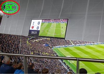 China Placa de exposição exterior do diodo emissor de luz do estádio P8 para a propaganda do esporte com sistema cronometrando à venda
