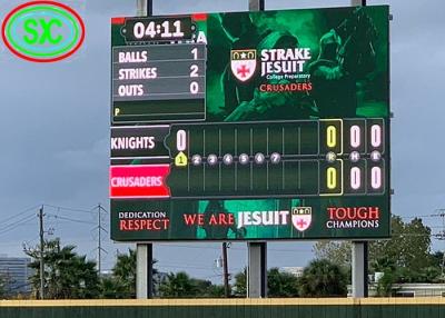 China Smart outdoor P8 Stadium LED Display Fixed Installation for sale