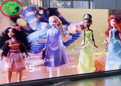 China P2 indoor slim hanging full color led display 3D indoor led display signs for sale