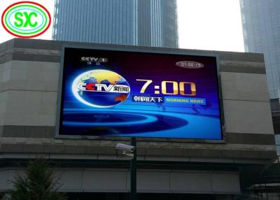 China Taxa de quadros móvel da tela 60Hz do quadro de avisos do diodo emissor de luz Digital da propaganda P6 exterior à venda