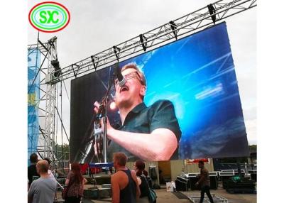 China Big Hanging Led Display Advertising / High Definition Rental Led Screen Indoor P4.8 for sale