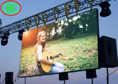 China Höhen-Helligkeits-Stadiums-im Freien geführte Videowand, Stadium P5 SMD führte Schirm-Konzert zu verkaufen