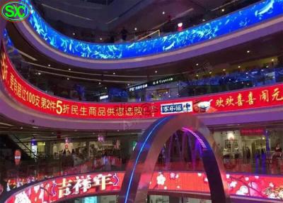 China Pantalla LED de alta resolución de la cortina P4, sistema impermeable de IP65 Nationstar en venta