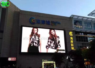 China IP65 RGB outdoor full color LED Display , 6500K to 9500K With 3D effect for sale