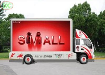 China outdoor P8 SMD Full Color truck mounted led display advertising，led mobile digital advertising sign trailer for sale