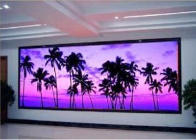 Chine Écran fixé au mur polychrome d'intérieur d'affichage à LED de l'image claire P3 2x3m à vendre