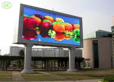 China Steel And Aluminum Led Advertising Board P10 Outdoor Led Display smd3535 large outdoor led display screens for sale