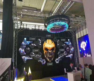 China Lightweight rgb Stage LED Screens Indoor LED Video Wall Noiseless 62500 dots / sqm for sale