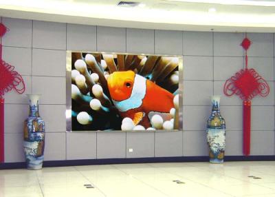 China Full Color P4 LED Display Screens For Advertising , Indoor Large LED Video Wall Board for sale