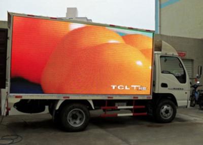 China 1R1G1B Mobile Truck Led Display , Advertisement Led Trailer Sign Linsn / Nova Control for sale