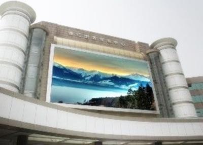 China Special Curve Shape Outdoor Full Color High Quality P8 P10 BuildingAdvertising LED Display Billboard for sale