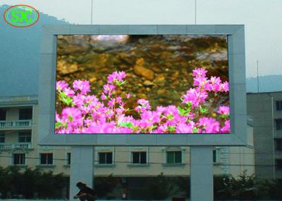 China P10 Dip Outdoor Led Advertising Screen For Fixed Installation , High Brightness outdoor led advertising signs for sale
