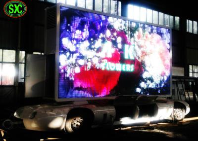 China Video Outdoor Mobile Truck Led Display , Trailer / Vehicle Mobile truck mounted led screen for sale