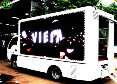 中国 移動式LEDスクリーンのトラックのフル カラー車によって取付けられる導かれたトラックの広告ピッチ6mm 販売のため
