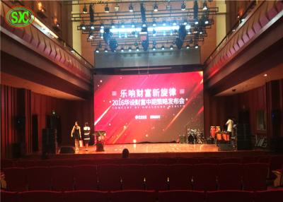 China P1.6,P1.9,P2,P2.5 Indoor HD LED Screen / Full Color Led Video Wall Rental for sale