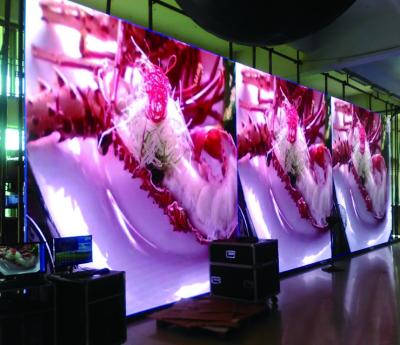China P4.81 outdoor led screen rental cabinets IP65 6500cd brightness Natiosnstar diodes for sale