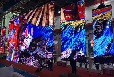 China P6 RGB LED Display / Indoor Full Color Led Screen Density 27777 Meanwell power supply for sale