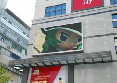 China Video Advertising Led Display Screen  , Big Outdoor LED Advertising Video Billboard for sale