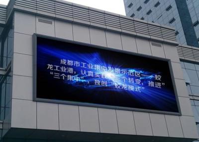 China Painel das telas conduzidas da exposição P10 do quadro de avisos de Digitas da propaganda exterior de SMD P10 à venda