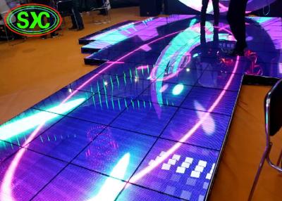 China High Brightness  P10 Catwalk Stage Interactive Dance Floor 1/4 Scan for sale