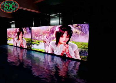 China Exhibición llevada P4 interior que cuelga el gabinete de la pantalla 512m m X512mm del LED en venta