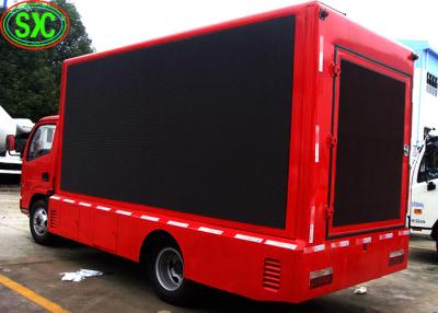 China mobile truck p8 smd 3535 led display,  Led Advertising Screens,  flexible use for sale