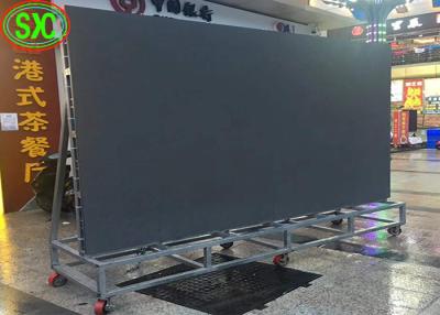 China Outdoor Rental LED Display P4.81 LED Video Wall Screen with Movable Steel Structure for sale