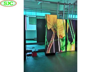 China Superthin Poster P3 Outdoor Led Advertising Screens Vertical Standing Constant Drive for sale