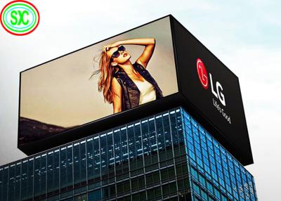 China Pole Screen Led Advertising Board Big Digital Signage Outdoor P8 Billboard for sale